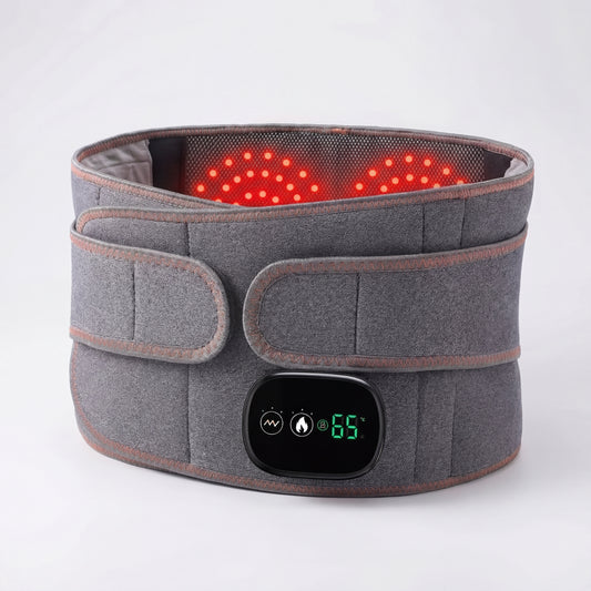 Heated Lumbar Support Belt with Vibration Massage (Cordless)